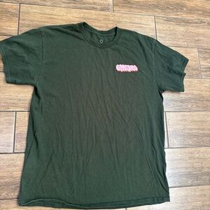 Empyre Graffiti Olive T-Shirt Size Large
